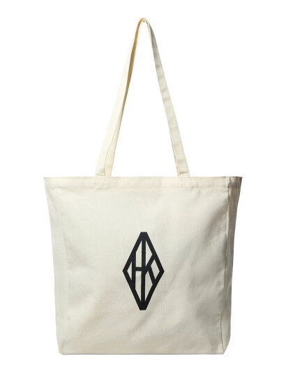 HAN Kjøbenhavn Logo Tote Bag Cream ONE SIZE