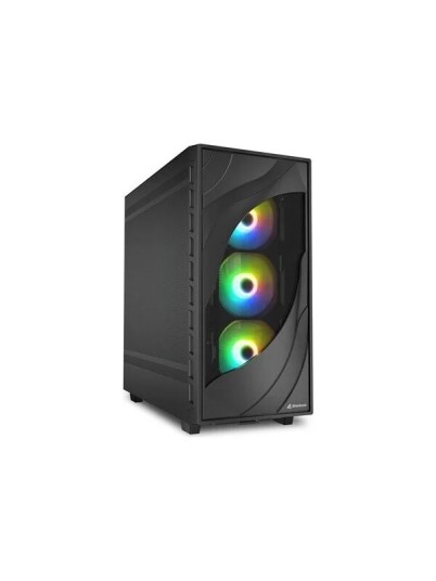 Sharkoon Rebel C80M Kabinett Tower Svart Sharkoon Rebel C80M Kabinett Tower Svart