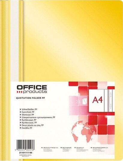 Kontorprodukter A4 Gul 21101111 06 Kontorprodukter A4 Gul 21101111 06