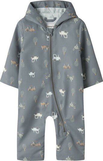 Name It Nbmmax Suit Li Aop Grey 50 56