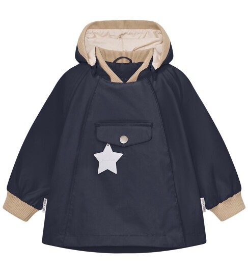 MINI A TURE Matwai Jacket. Grs Navy 6Y/116