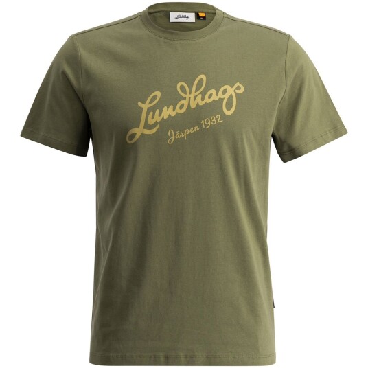 Lundhags Järpen Logo T-shirt M Pine Green S