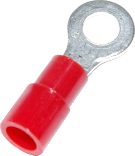 Nemiq Isolert Ringkabelsko Rød 0,5-1,5mm² M4 10pk