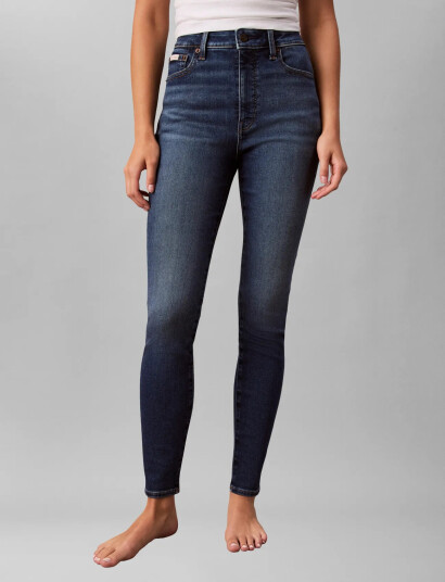 Calvin Klein Jeans High Rise Skinny Midtown Blue Blue RG/28 Calvin Klein Jeans High Rise Skinny Midtown Blue Blue RG/28
