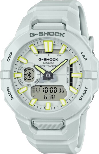 Casio Herreklokke GBA 950 7AER G Shock Hvit/Gummi Ø44 mm Casio Herreklokke GBA 950 7AER G Shock Hvit/Gummi Ø44 mm