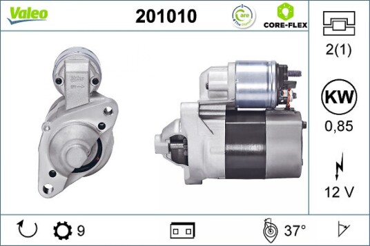 Starter VALEO 201010 Starter VALEO 201010