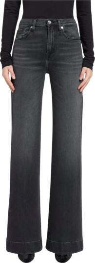 7 For All Mankind Dame Jeans Grå W24,