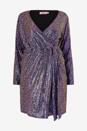 Anyday   Omslagskjole Louroes 155   DresSvart