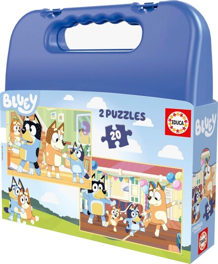 Educa Bluey Puslespill 2x20 Brikker