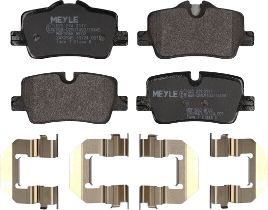 MEYLE 025 214 2117 Bremseklosser