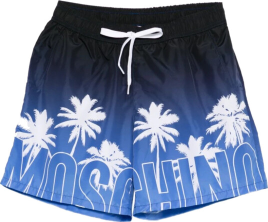 Moschino Herre Svømmetøy Blå S, Moschino Herre Svømmetøy Blå S,