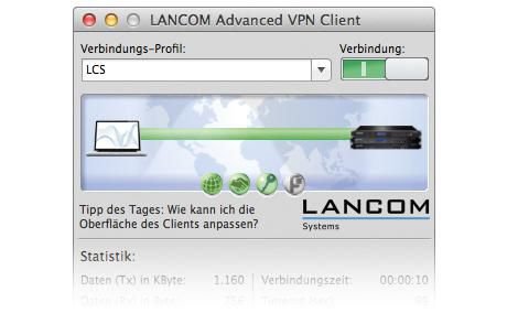 LANCOM Advanced VPN Client - lisens - 10 brukere