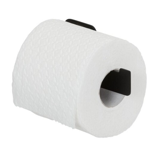 Tiger Colar Toalettrullholder L-shape Svart Matt Tiger Colar Toalettrullholder L-shape Svart Matt