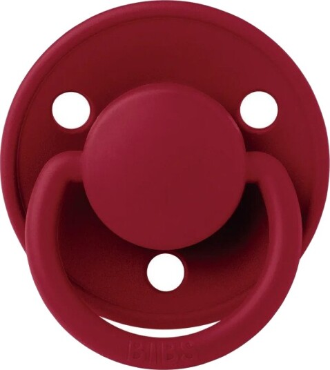 Bibs Silikonsmokk 0-36 mnd De Lux Ruby