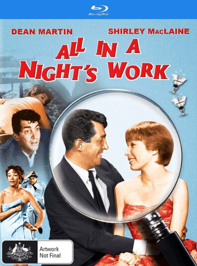 All In A Night's Work Bluray