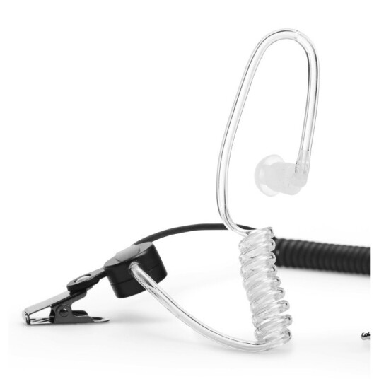 Zodiac Ørehøyttaler Secret Service Til Monofon 3.5 Mm Vinkel Black One size Zodiac Ørehøyttaler Secret Service Til Monofon 3.5 Mm Vinkel Black One size