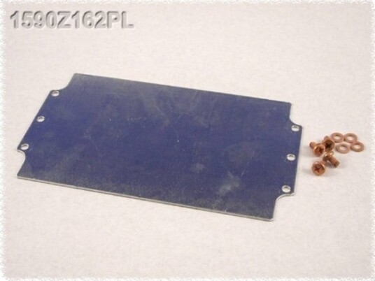 Hammond Electronics 1590Z162BK 260 × 159 × 90 mm Aluminium Sort Kabinett