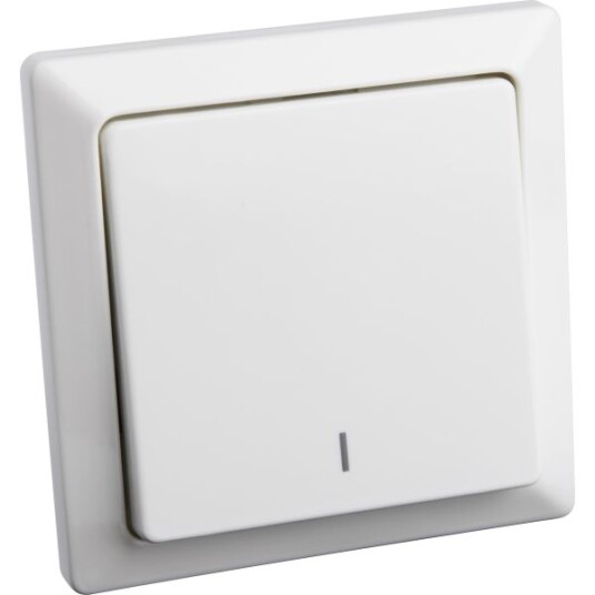Gelia 4000036012 Strømbryter innfelt, 2-polet Gelia 4000036012 Strømbryter innfelt, 2-polet