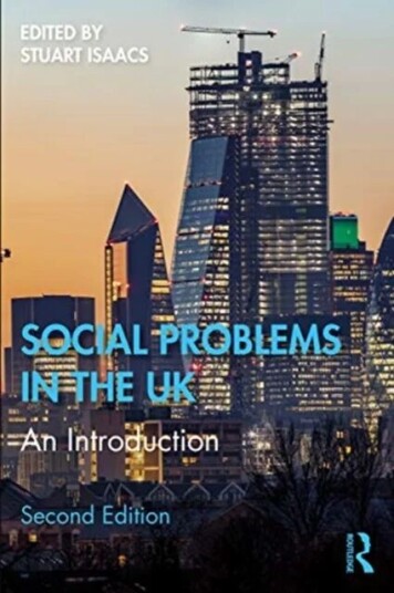 Social Problems In The Uk