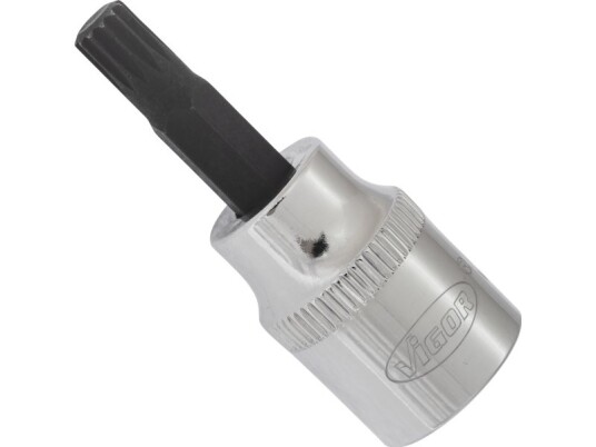 Vigor V6107 Pipenøkkelinnsats 3/8" M6 48 mm for Håndverktøy