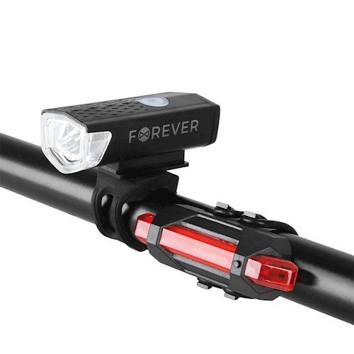 Forever Outdoor Cykelljusset Fram/Bakljus BLG-200