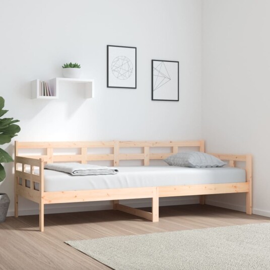 vidaXL Dagseng heltre furu 80x200 cm vidaXL Dagseng heltre furu 80x200 cm