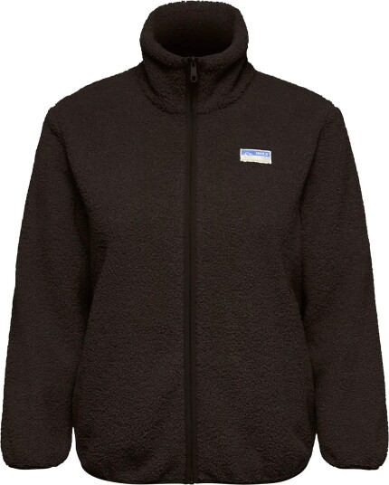 ONLY Carmakoma Careva Teddy Jacket Otw Brown 50 52