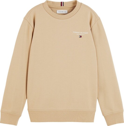 Tommy Hilfiger Collegegenser - Lett Gold Beige - Tommy Hilfiger - 3 år (98) - Collegegenser