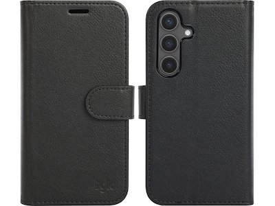 iiglo Galaxy S24 2-i-1 Lommebokdeksel (sort)