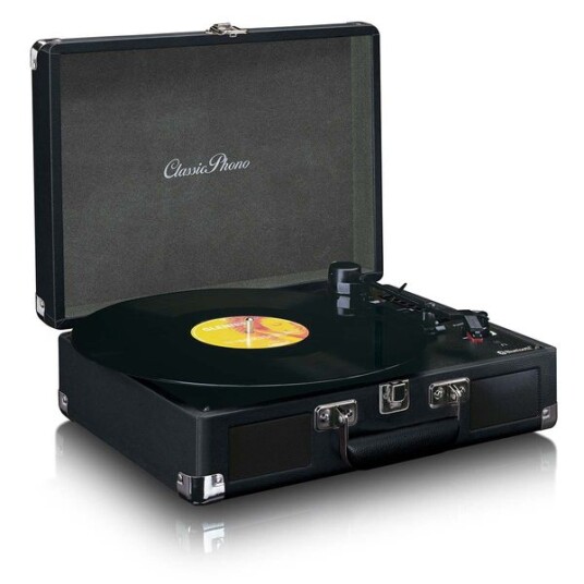 Lenco TT-115 Med Bluetooth Remdrevet Platespiller Svart