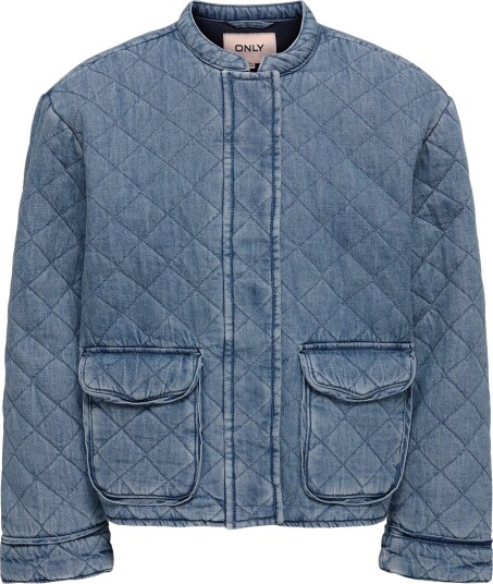 Kids Only Koghallie Quilted Dnm Jacket Akm Blue 158