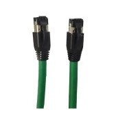 MicroConnect - Koblingskabel - RJ-45 (hann) til RJ-45 (hann) - 25 cm - S/FTP - CAT 8.1 - halogenfri, uten hindringer - grønn MicroConnect - Koblingskabel - RJ-45 (hann) til RJ-45 (hann) - 25 cm - S/FTP - CAT 8.1 - halogenfri, uten hindringer - grønn