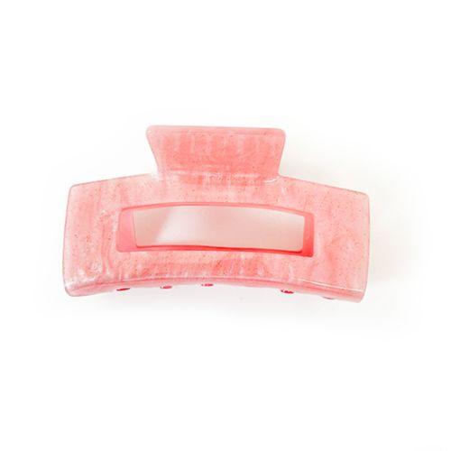 OnFleek, Hairclip Square Blush Marble