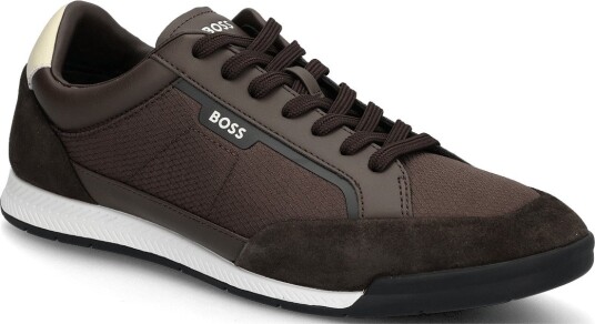BOSS Nitan_Lowp_Mirspu DARK BROWN 41