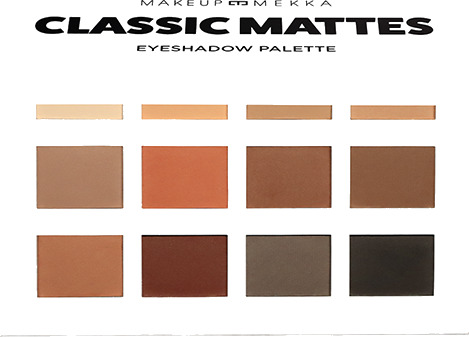 Classic Mattes Eyeshadow Palette