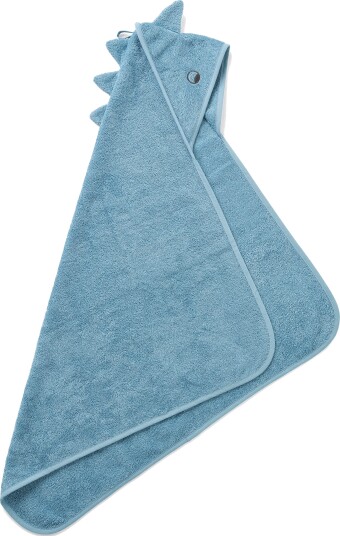 LIEWOOD Albert Håndkle med Hette Dino Beach blue