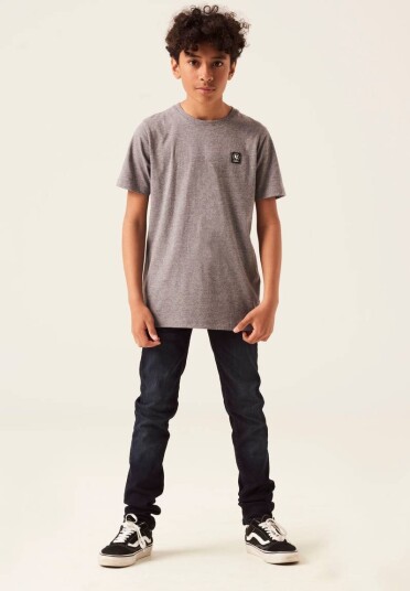Garcia T Skjorte Z3025 Dark Grey Melee (140/146 : 10 11 år)