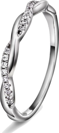 Pan Jewelry Friendship ring i 925 sølv med zirkonia