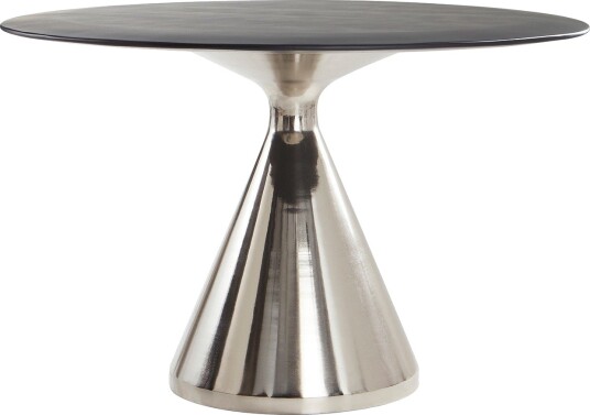 Jotex Spisebord Ø 120 Cm Svart/krom TONDO 1572426020