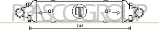 Intercooler PRASCO ME029N004