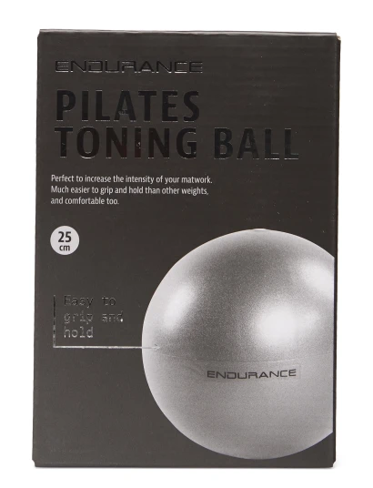 Endurance Pilates Training Tone Ball 25 Cm Grey 25 CM Endurance Pilates Training Tone Ball 25 Cm Grey 25 CM