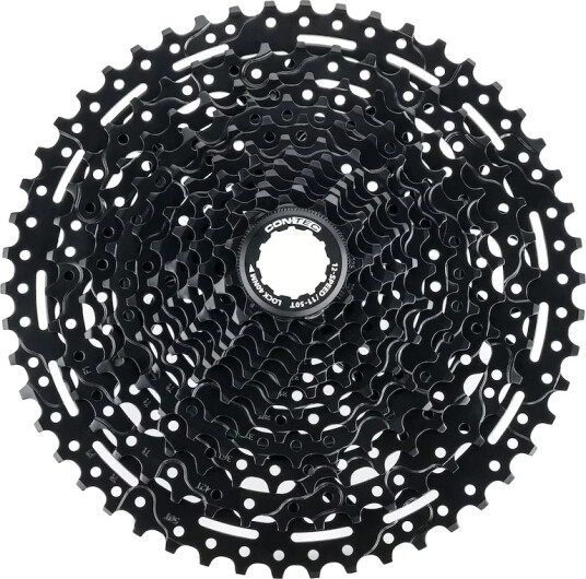 CONTEC Grad. HT kassett 11-50 12 gir Shimano HG-M sort