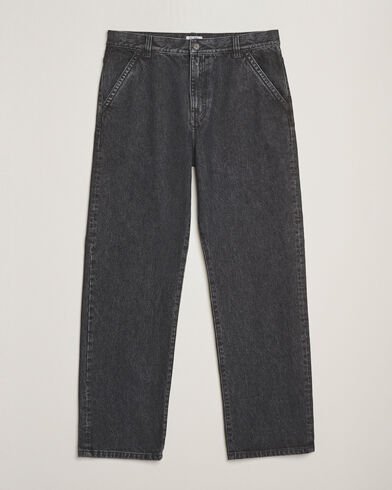 Filippa K Loose Fit Workwear Jeans Washed Black