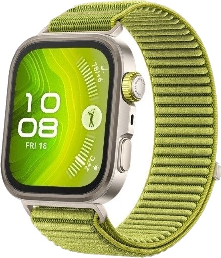 Huawei Watch Fit 4 Pro Titanium/Grønn