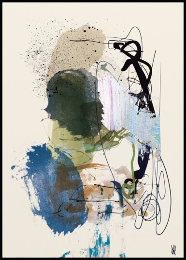 Twin Abstract Plakat / 30x40
