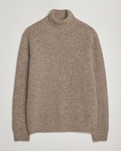 Oscar Jacobson Mika Heavy Merino Rollneck Beige Oscar Jacobson Mika Heavy Merino Rollneck Beige