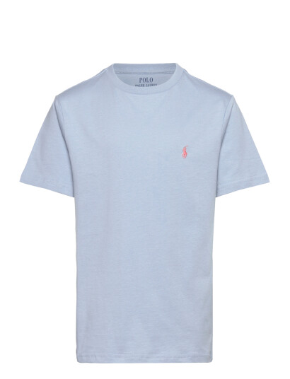 Ralph Lauren Kids 26/1 Jersey Ss Cn Tp Tsh Blue 132 137