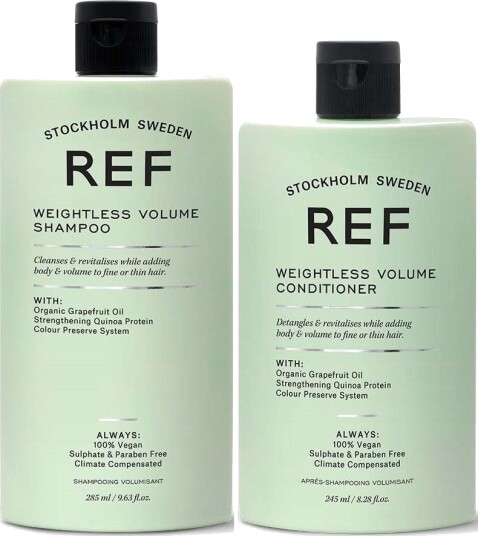 REF. Weightless Volume Bundle Shampoo 285 ml & Conditioner 245 ml REF. Weightless Volume Bundle Shampoo 285 ml & Conditioner 245 ml