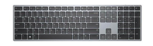 Dell Multi-Device KB700 - keyboard - AZERTY - French - grey - Tastatur - Fransk - Gr