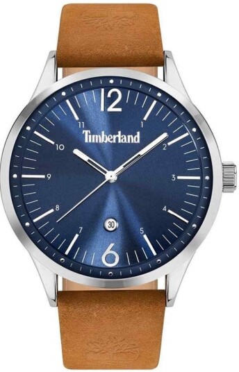 Timberland Herreklokke TDWJB2000350 Northampton Blå/Lær Ø45 mm Timberland Herreklokke TDWJB2000350 Northampton Blå/Lær Ø45 mm